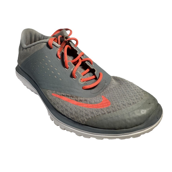 Nike Free 5.0 Women’s Running Shoes Size 8 Gray Pink Lightweight Minimalist - Picture 2 of 8